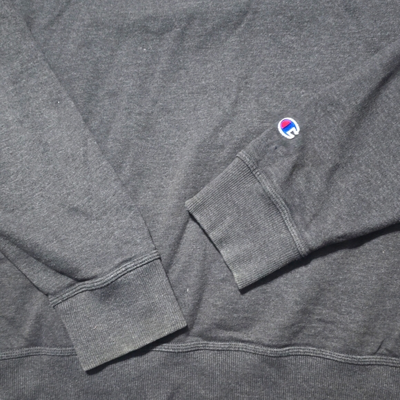 Champion Authentic Athletic Wear Pullover Gray Sweater Men's Size XL - Picture 9 of 15